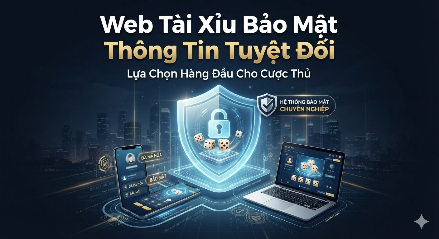 web tài xỉu bảo mật thông tin tuyệt đối